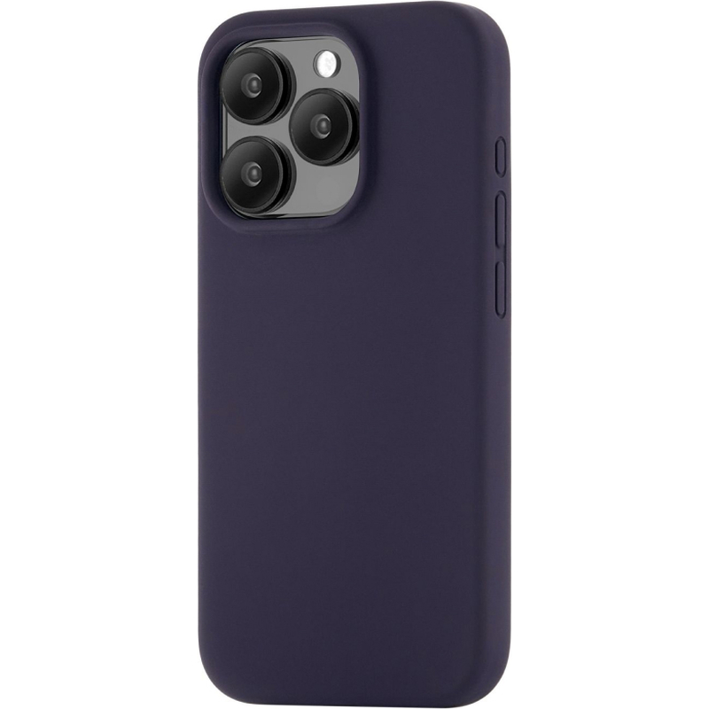 CS269DP61PTH-I23M Чехол защитный uBear Touch Mag Case, iPhone 15 Pro, MagSafe, силикон, темно-фиолет
